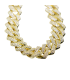 Bracelet  Homme Cuban Link  doré