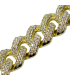 Bracelet  Homme Cuban Link  doré