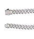 Bracelet Homme Cuban Link argenté