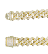 Bracelet  Homme Cuban Link  doré