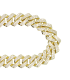 Bracelet  Homme Cuban Link  doré