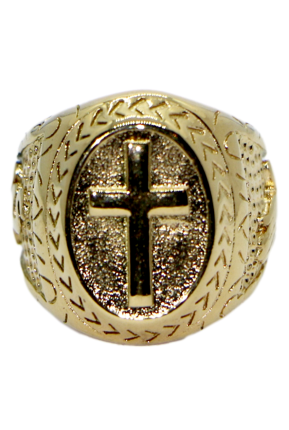 Bague Divine Swag Croix Bénie