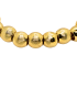Bracelet à perles dorées élastiques